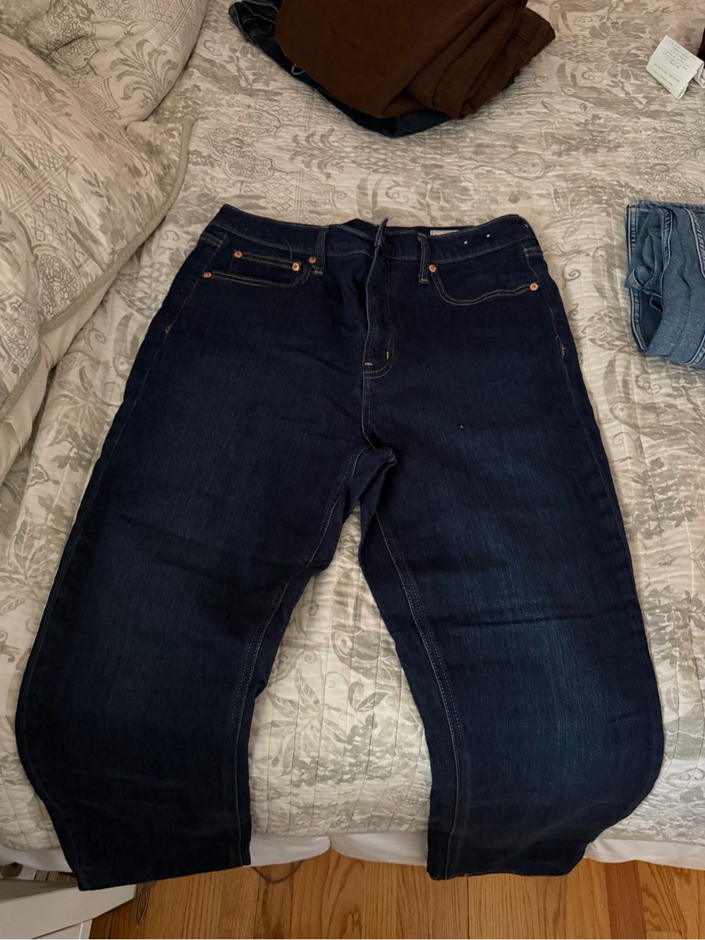 GAP Women’s Dark Blue Vintage Slim High Rise Jeans